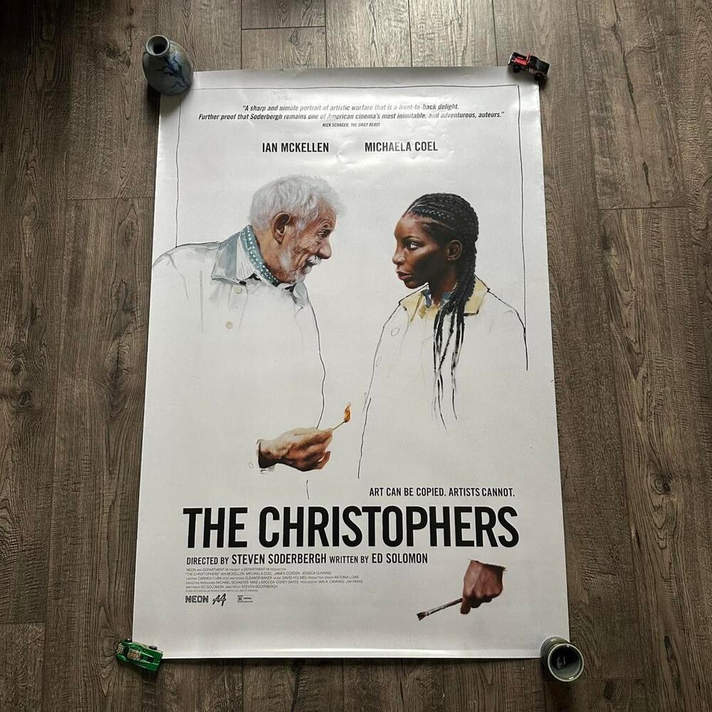 2026 The Christophers Steven Soderbergh Theatrical D/S Movie Promo Poster